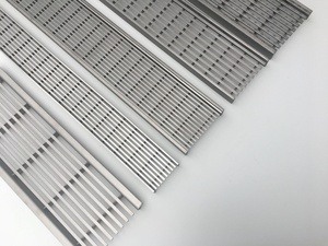 <span class=keywords><strong>Grille</strong></span> <span class=keywords><strong>de</strong></span> <span class=keywords><strong>sol</strong></span> linéaire en acier inoxydable - Product Image 5