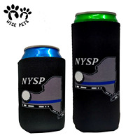 Porte-bouteille isotherme vierge de haute qualité pour sublimation, manchon en néoprène imprimé pour canettes et bouteilles de bière, idéal pour les pubs
