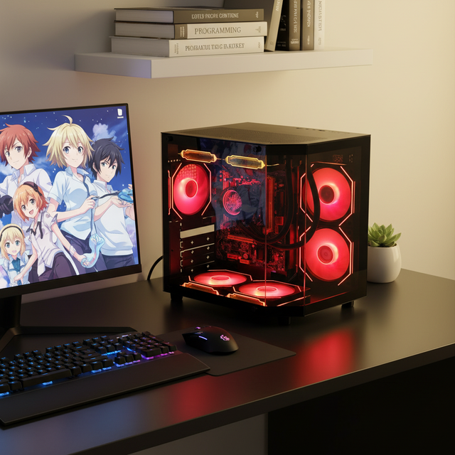 PCOOING New Trend Glass Gaming Computer Case Usb 3.0 Factory Wholesale MicroAtx Chassis Computer Oem Pc Case