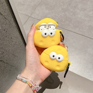 Étui en silicone mignon de dessin animé pour <span class=keywords><strong>AirPods</strong></span> 4, housse de protection pour écouteurs avec crochet, accessoires pour téléphone, étuis pour écouteurs - Product Image 4