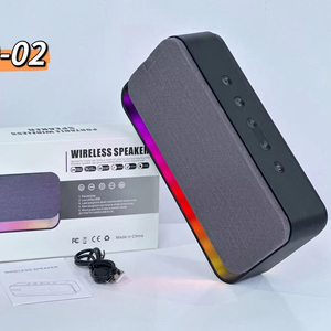 <span class=keywords><strong>BO</strong></span> - 02 altoparlante Bluetooth senza fili, luce ambientale colorata, Subwoofer portatile - Product Image 1