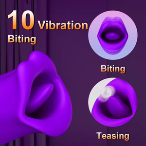 Women's Clitoral Suction <b>Vibrators</b> Wholesale Silicone Nipple Sucking Sex Toys Adults Women Vibrating Mouth <b>Vibrator</b> - Product Image 4