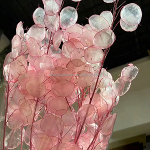Bouquet di Fiori Secchi Lunaria Annua Bianchi Preservati per Decorazioni Domestiche o Matrimoniali dalla Fabbrica dello Yunnan - Product Image 4