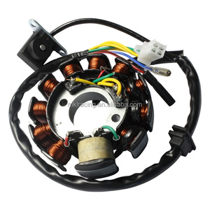 Bobine de stator magnétique 11 pôles 3 phases CA pour GY6 125cc 150cc 152QMI 157QMJ Scooter ATV <span class=keywords><strong>Quad</strong></span> Go Kart Générateur - Product Image 5