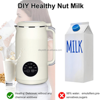 Machine à lait de noix et de soja électrique, machine à boisson au maïs, acier inoxydable, commande tactile, automatique, usage domestique et hôtelier, mixeur alimentaire