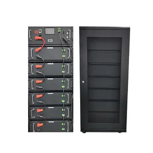 High Capacity 10kwh 20kwh 30kwh 40kwh Rack Mounted Energy Storage System For Home Use With LiFePO4 Battery Pack