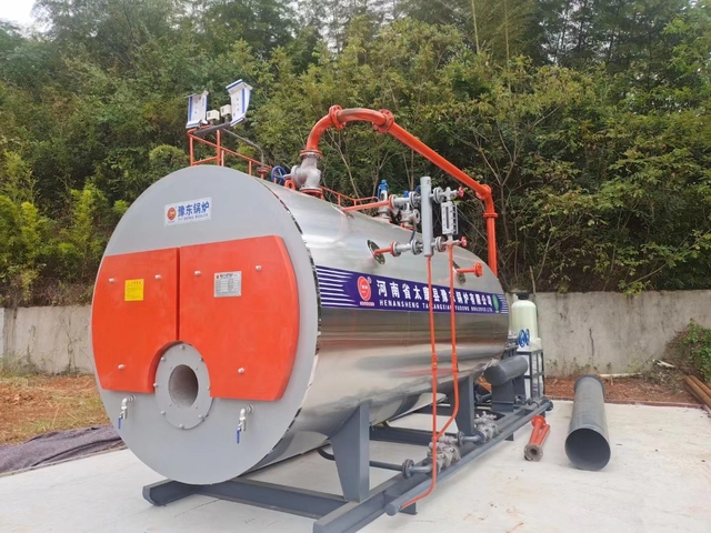 Good Quality Hydrogen Steam Boiler 1000Kg 2000 Kg 6000Kg Heavy Oil Gas Boilers for Brewing Industry