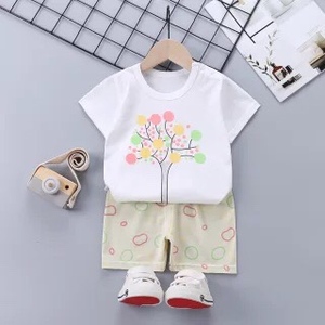 Conjuntos de ropa para bebés recién nacidos EVERYSTEP, ropa de verano para bebés varones, traje de manga corta, ropa para bebés niñas - Product Image 2