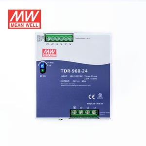טוב TDR-960-24 960w 24v 40a ספק הספק פלט יחיד רכבת din מעקה גבוהה העברת הספק הספק חם מכירה חמה מכירה - Product Image 1