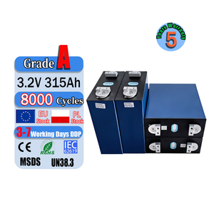 แบตเตอรี่ลิเธียมไอรอนฟอสเฟต (LiFePO4) ทรงปริซึม PL Stock ความหนาแน่นพลังงานสูง 8000+ รอบการใช้งาน 3.2V 280Ah 315Ah สำหรับเก็บพลังงานแสงอาทิตย์ภายในบ้าน ESS Akku - Product Image 1