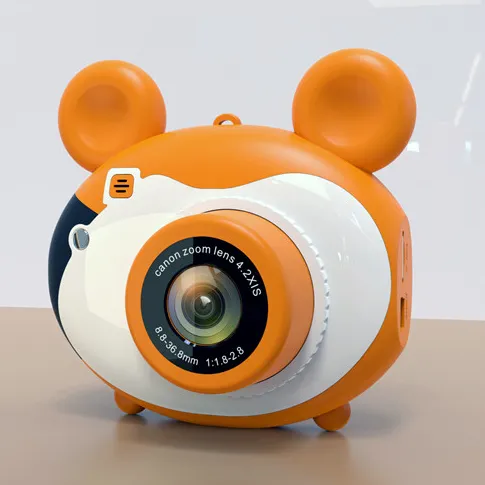 Câmera digital dos desenhos animados, câmera de brinquedo infantil com lcd de 2.0 polegadas, 16mp, câmera digital barata com wi-fi