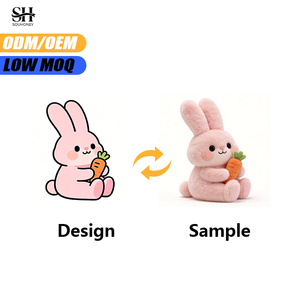 Manufacturer High Quality Customize 20cm Low MOQ Custom Cute <b>Stuffed</b> Animal Plush <b>Toys</b> Custom Plushies Dolls - Product Image 5