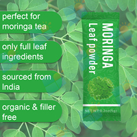 SUNI OEM ODM Label pribadi pasokan pabrik Harga terbaik organik jumlah besar alami murni Moringa Oleifera daun bubuk tas kemasan