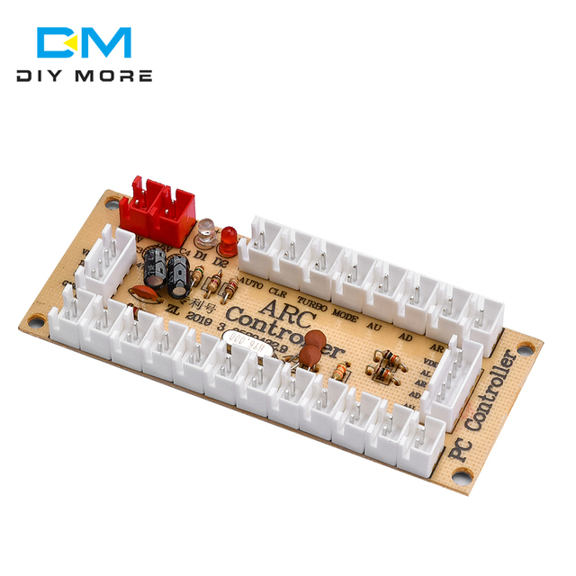 DIYMORE Arcade Zero Delay USB PC to Joystick Encoder Rocker Circuit Board Controller Panel Model 011734 for Gaming