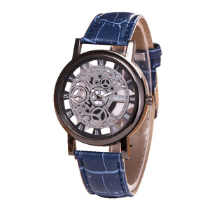 นาฬิกาหนังนาฬิกาควอตซ์ของผู้ชาย - Product Image 6