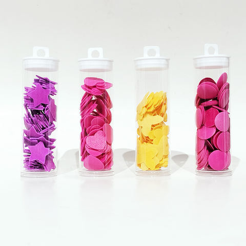 CALFLYN OEM Wholesale Portable Tube Soap Colorful Rose Flower Star Shape Hand Wash Paper Soap Sheets for Travel