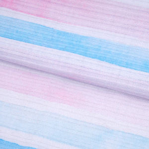 Diseño personalizado Impresión digital tejido elástico acanalado nuevo diseño para camiseta ropa deportiva y cuello - Product Image 4