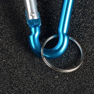Mousqueton en aluminium en forme de calebasse pour la montagne, boucle à dégagement rapide pour sac d'escalade et activités de plein air - Product Image 3