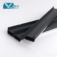 Barre d'espacement en fibre de verre à bord chaud 20 mm pour stores intégrés IGU, stores intégrés pour vitrage isolant, fenêtres et portes en aluminium