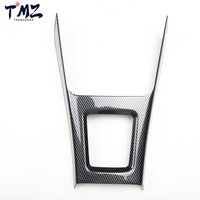 TMZ Panel Dekorasi Konsol Gigi Plastik Hitam Universal LHD/RHD Berkualitas Tinggi untuk Interior Subaru Forester 2008-2012
