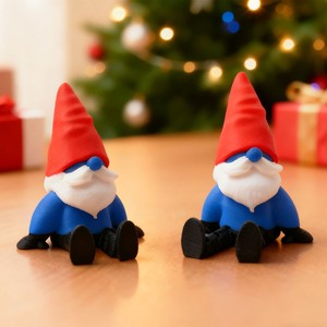Éxito de Ventas Transfronterizo: Figura de Santa Claus Articulada Impresa en 3D, Adorno, Juguete y Modelo Navideño — Regalo Perfecto - Product Image 6