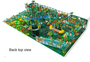 Aire de jeux intérieure Softplay piscine à balles 500x400x240 <span class=keywords><strong>Cm</strong></span> grand terrain de jeu intérieur souple - Product Image 4