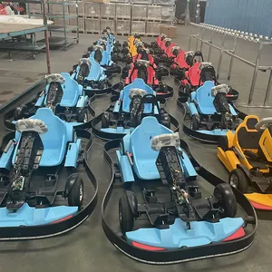 K9S-Kart électrique d'intérieur à double frein pour enfants, kart de course OEM pour adultes