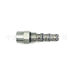 Válvula de cartucho hidráulica roscada con compensación de presión Wip Ec10-42, personalizable para uso industrial - Product Image 1
