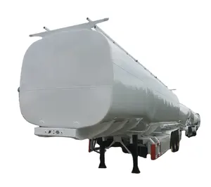Fabricantes de remolques Tri ejes Diesel Oil Tank acero al carbono 40000 litros combustible cisterna semirremolque precio