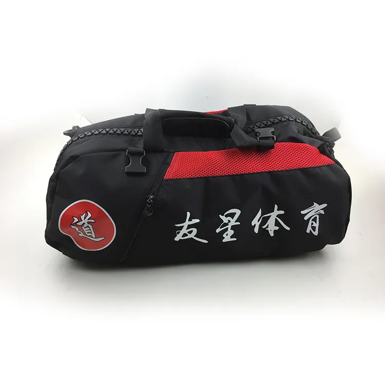 Venta caliente bolsa de entrenamiento de artes marciales duradera karate taekwondo bolsa para la venta