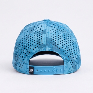 HUGEAR Gorra de malla para exteriores con patrón de camuflaje azul, transpirable, de 6 paneles, unisex, para adultos, estilo casual de primavera y verano - Product Image 5