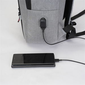 Men's Business <b>Backpack</b> <b>Large</b> Capacity 36-55L Multi-functional With Usb For Travel Commute Solid Color Blue Black Gray Red - Product Image 4