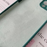 Vente en gros d'étuis de protection antichoc personnalisés pour iPhone 15 Pro Max, coque de téléphone en silicone liquide intégrale avec logo