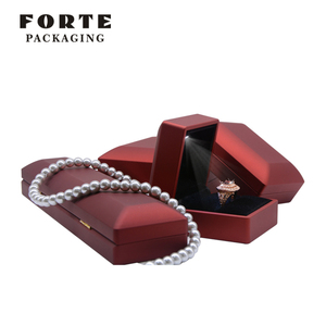 FORTE Handmade Paint Material Custom Logo <b>LED</b> <b>Light</b>-Up Jewelry Packaging <b>Box</b> Multi-Color Options OEM/ODM Available Gift Giving - Product Image 2