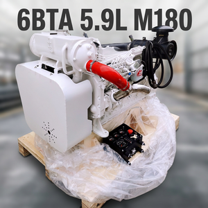 Moteur marin neuf 6BTA5.9 M180, ensemble moteur de propulsion pour bateau, pour Dongfeng Cumins Machinery Motor - Product Image 1