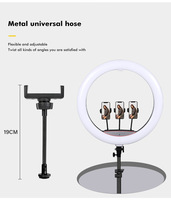 Anneau lumineux professionnel pour téléphone Factory Ringlight Ljj 22 pouces, lampe photographique LED à intensité réglable avec trépied 32 pouces
