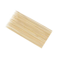Brochettes en bambou rondes jetables personnalisées pour barbecue 3,0 mm * 15 cm