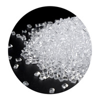 Matériaux bruts pour tube LED en polycarbonate extrudé ignifuge FR V2 V0, granulés PC vierges transparents pour injection