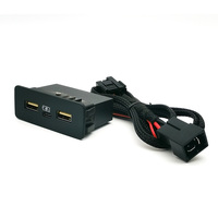 Cargador USB Doble PD Integrado en el Vehículo, Conexión Plug and Play, Carga Rápida para Honda Civic, CRV, Accord, Integra