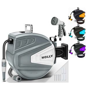 Carrete de <span class=keywords><strong>manguera</strong></span> retráctil de 10, 15, 20, 25, 30, 40 m, 30, 65, 100, 130 pies, lavado a alta presión, <span class=keywords><strong>lavadora</strong></span> de coches, carrete de <span class=keywords><strong>manguera</strong></span> de jardín de agua - Product Image 2