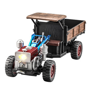 Tracteur agricole télécommandé 4x4 avec fonction <span class=keywords><strong>de</strong></span> fumée, modèle électrique pour enfants, jouet <span class=keywords><strong>de</strong></span> ferme - Product Image 5