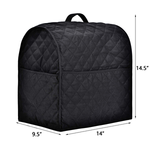 Housse anti-poussière personnalisable pour batteur sur socle de 6 à 8 litres avec poches - Product Image 2