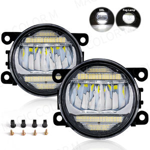 Ampoules LED OEM avec feux de jour pour voitures, feux de brouillard LED, lumière blanche pour <span class=keywords><strong>Ford</strong></span>, Honda, feux de brouillard haute luminosité universels - Product Image 2