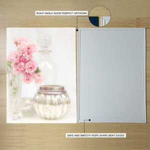 Personnalisé Personnalisé Maison Mur Art Diverses <span class=keywords><strong>Fleurs</strong></span> Plantes Étain Jardin Style Métal Affiche Aimant Monté Mur Impression Plaque - Product Image 4