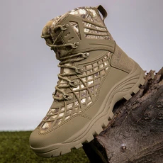 Mới cao TOP đi bộ đường dài giày người đàn ông không thấm nước Giá tốt nhất chống trượt phổ biến bán ren-up thương hiệu Tex khởi động ngoài trời giá thấp kích thước lớn 47 - Product Image 6