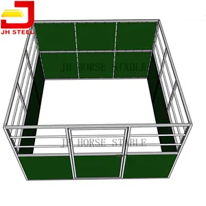 Flexibele Draagbare Tijdelijke Beweegbare Outdoor Veiligheid Paard Stallen Kraampjes Panel - Product Image 1