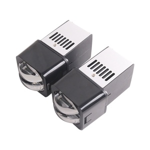 Sanvi New Arrival Motorcycle Car Auto <b>Led</b> Headlight <b>Mini</b> Size matrix Bi <b>Led</b> Projector Lens Headlight 25w White Yellow Dual Color - Product Image 1