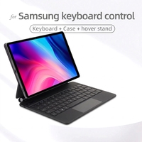 Étui Clavier pour Samsung Galaxy Tab S7 S8 S9 FE S10 Lite Ultra, Housse pour Tablette 11 12.4 14.6 Pouces