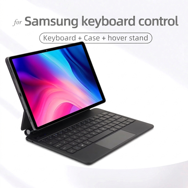 Keyboard Case for Samsung Galaxy Tab S7 S8 S9 Fe S10 ultra Lite Ultra Tablet Case 11 12.4 14.6 Inch