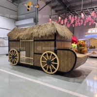 Op maat gemaakte fruitwagen in tomatenvorm, mobiele keuken, foodtrailer voor juice- en snackverkoop